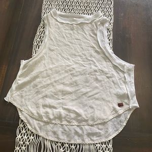 Peace Love Boheme slouchy sleeveless top